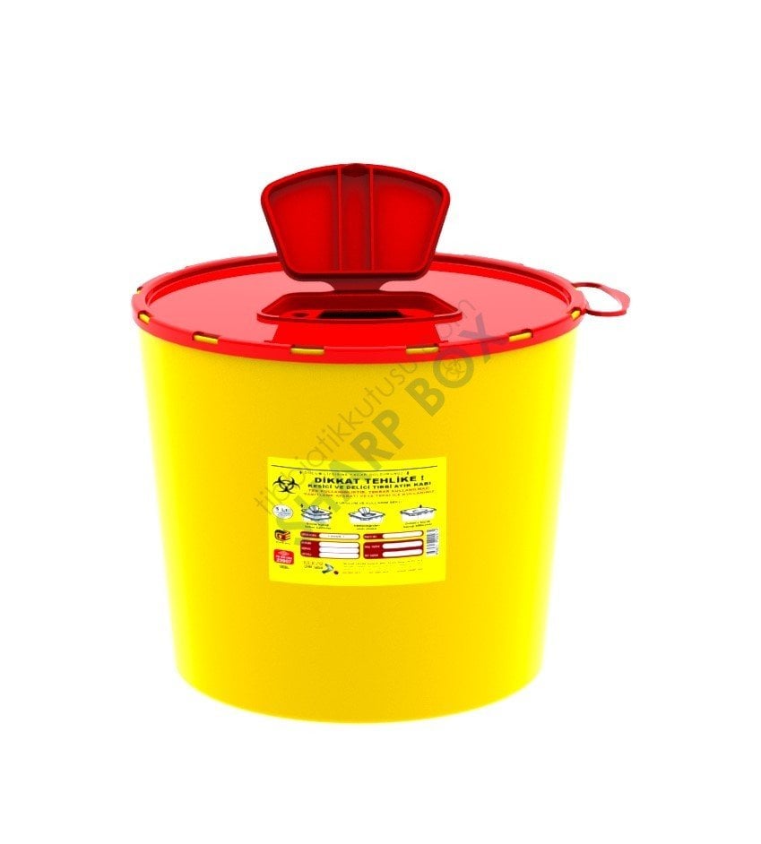 5 LT TIBBİ ATIK KUTUSU 80 ADET