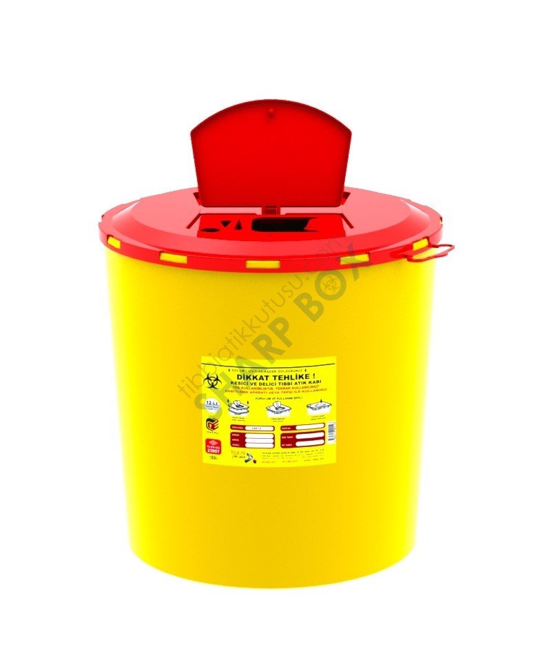 12 LT TIBBİ ATIK KUTUSU 40 ADET