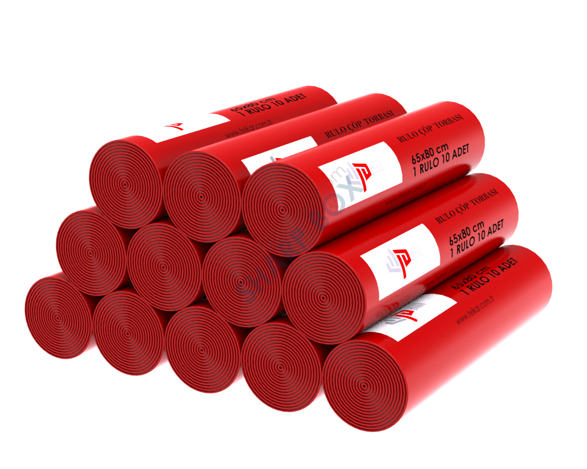 80*110 TIBBİ ATIK TORBASI 1 KOLİ