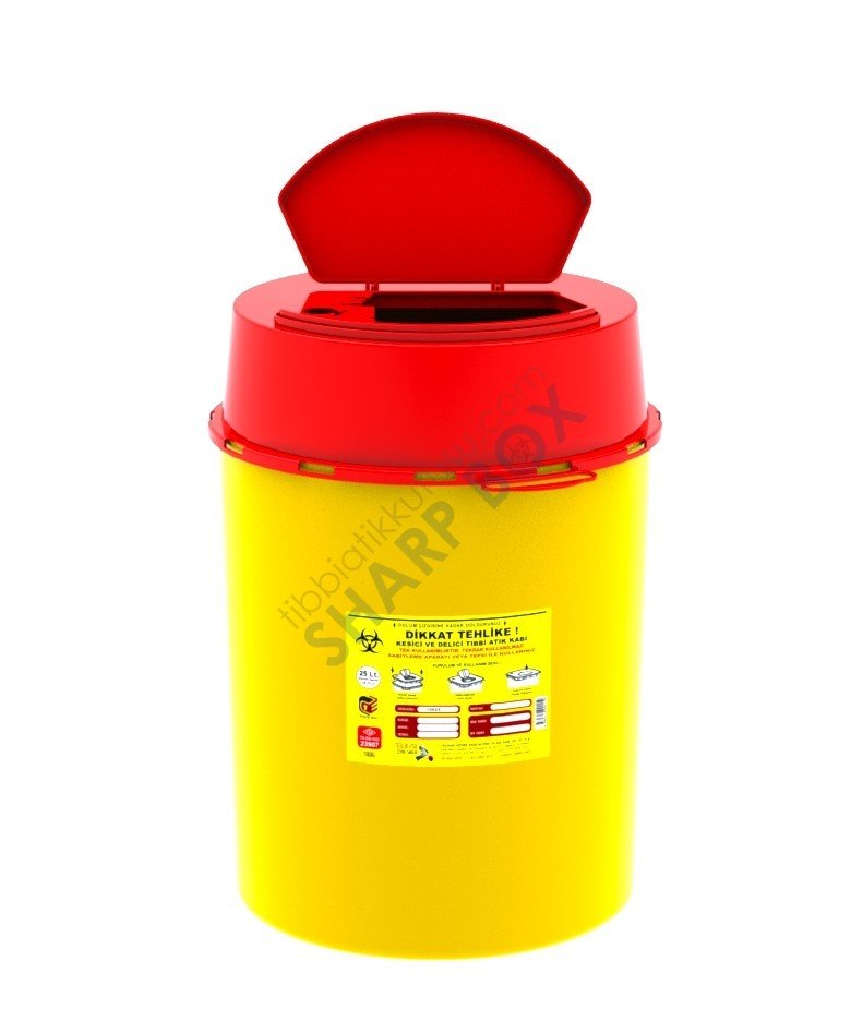 25 LT TIBBİ ATIK KUTUSU 10 ADET