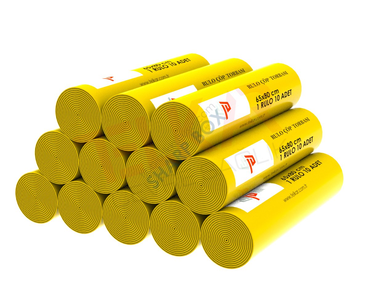 72*95 TEHLİKELİ ATIK TORBASI 20 RULO