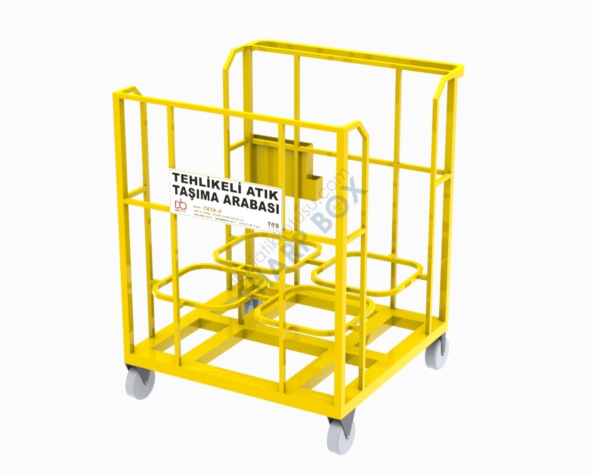 DÖRT YATAKLI TEHLİKELİ ATIK TAŞIMA ARABASI