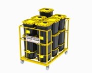 ALTI YATAKLI TEHLİKELİ ATIK TAŞIMA ARABASI