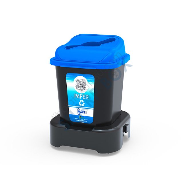 MODÜLER ATIK KOVASI SETİ- KAĞIT ATIK 30 LT