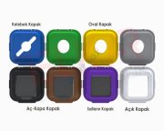 MODÜLER ATIK KOVASI SETİ- PLASTİK-METAL ATIK 60 LT