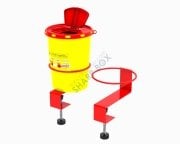 2 LT TIBBİ ATIK KUTUSU MASA SABİTLEME APARATI