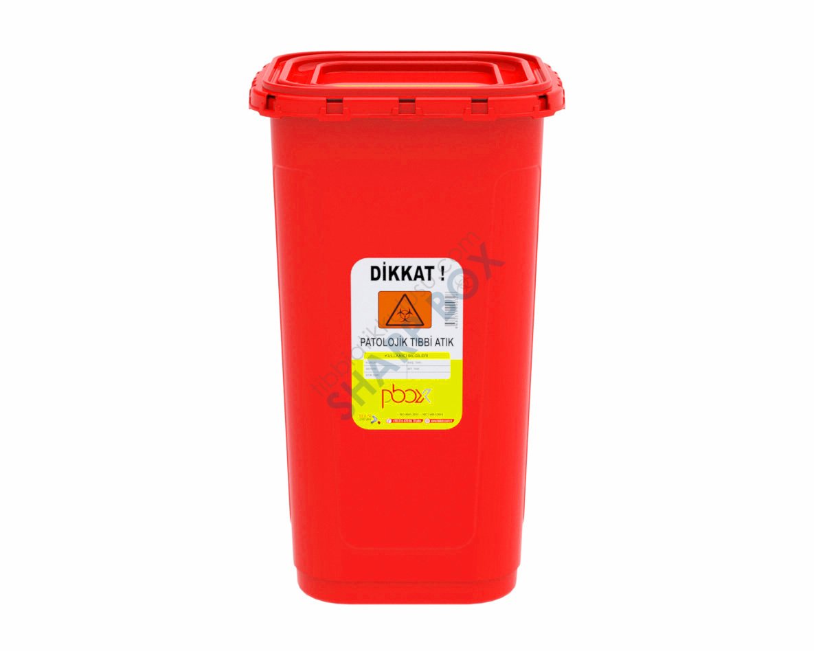 60 LT PATOLOJİK ATIK KABI 5 ADET